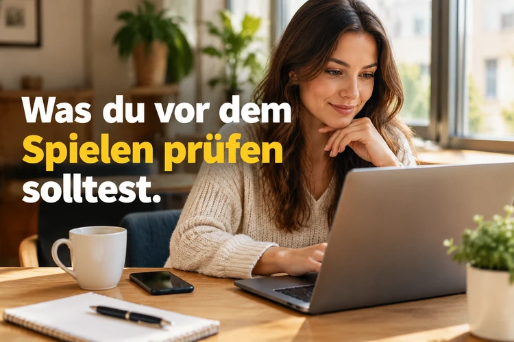 Was du vor dem Spielen prüfen solltest