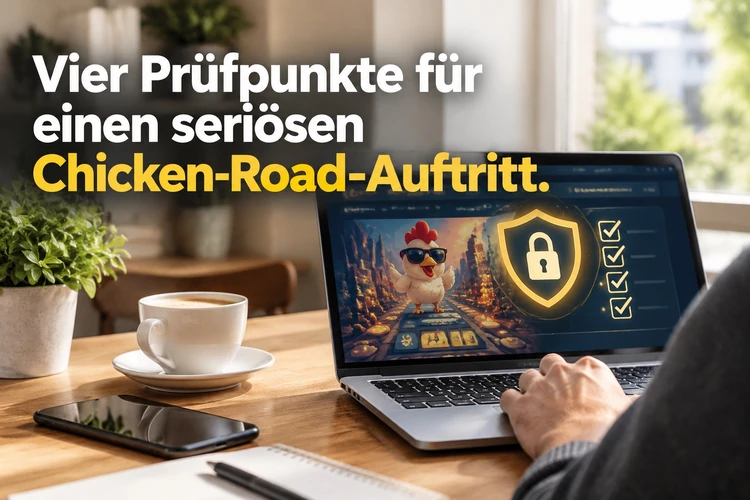 Vier Prüfpunkte für einen seriösen Chicken-Road-Auftritt
